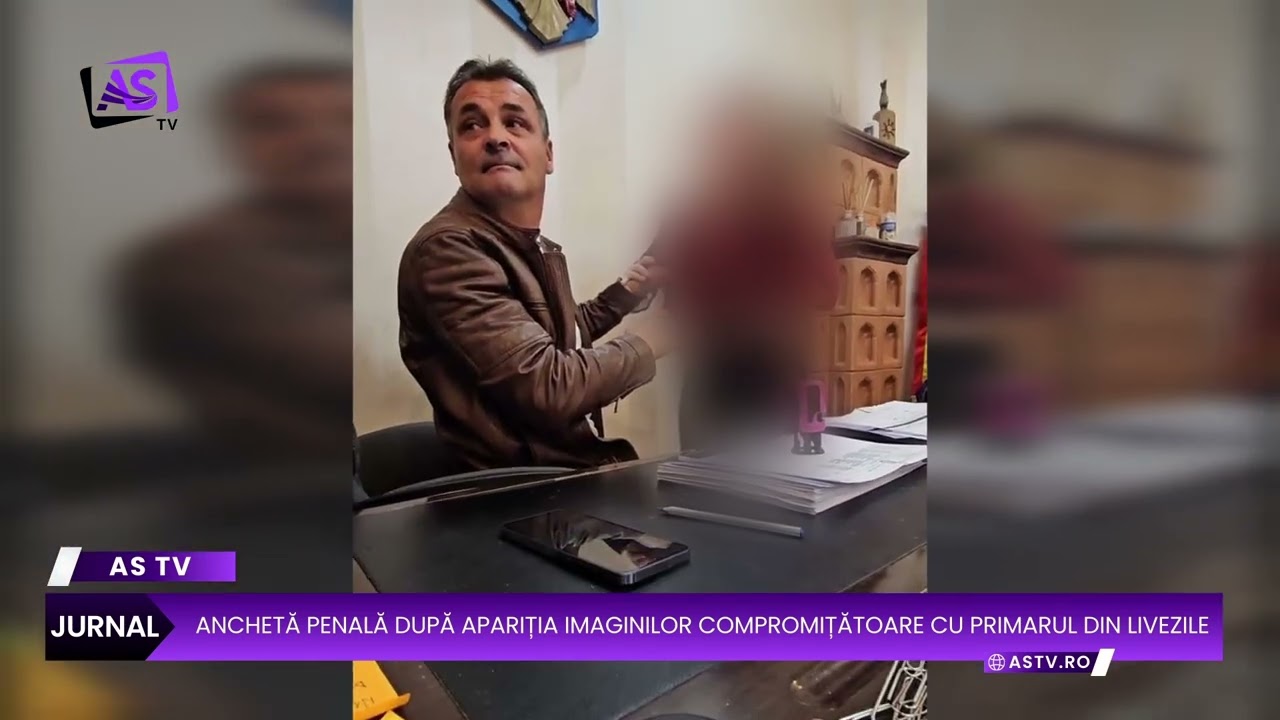 Anchetă penală după apariția imaginilor compromițătoare cu primarul din Livezile