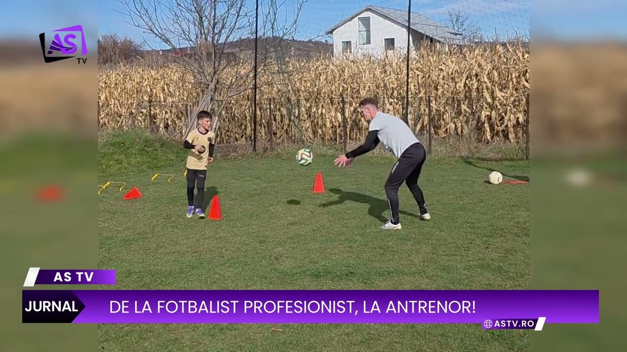 De la fotbalist profesionist, la antrenor!