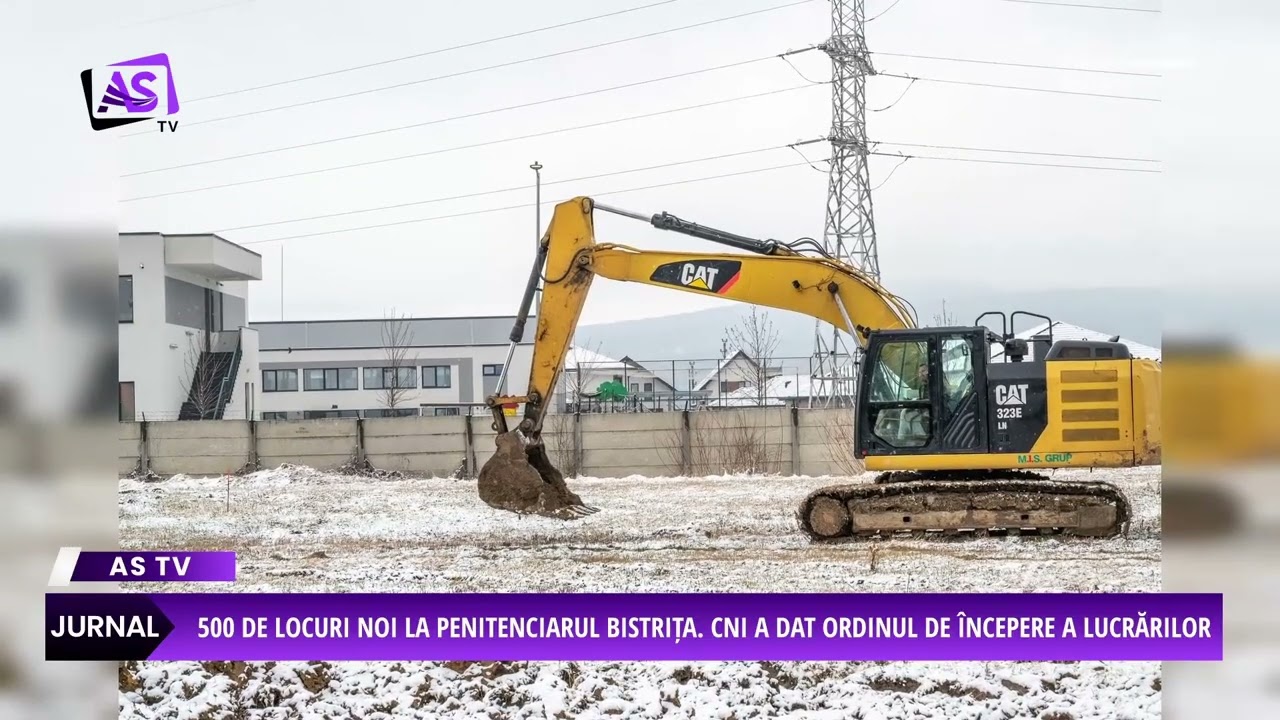 500 de locuri noi la Penitenciarul Bistrița. CNI a dat ordinul de începere a lucrărilor