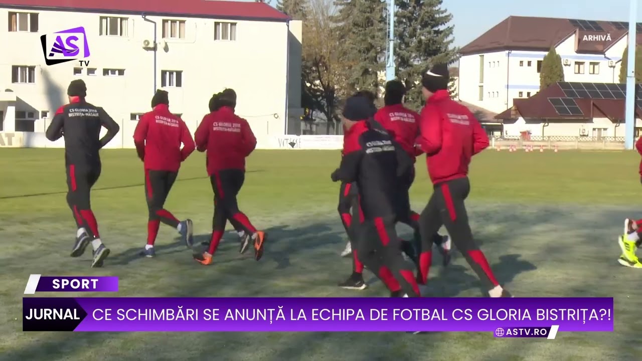 Ce schimbări se anunță la echipa de fotbal CS Gloria Bistrița?!