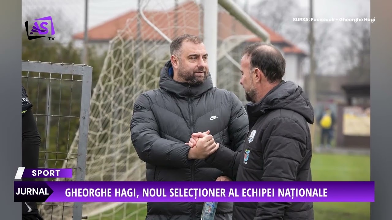 Gheorghe Hagi, noul selecționer al echipei naționale
