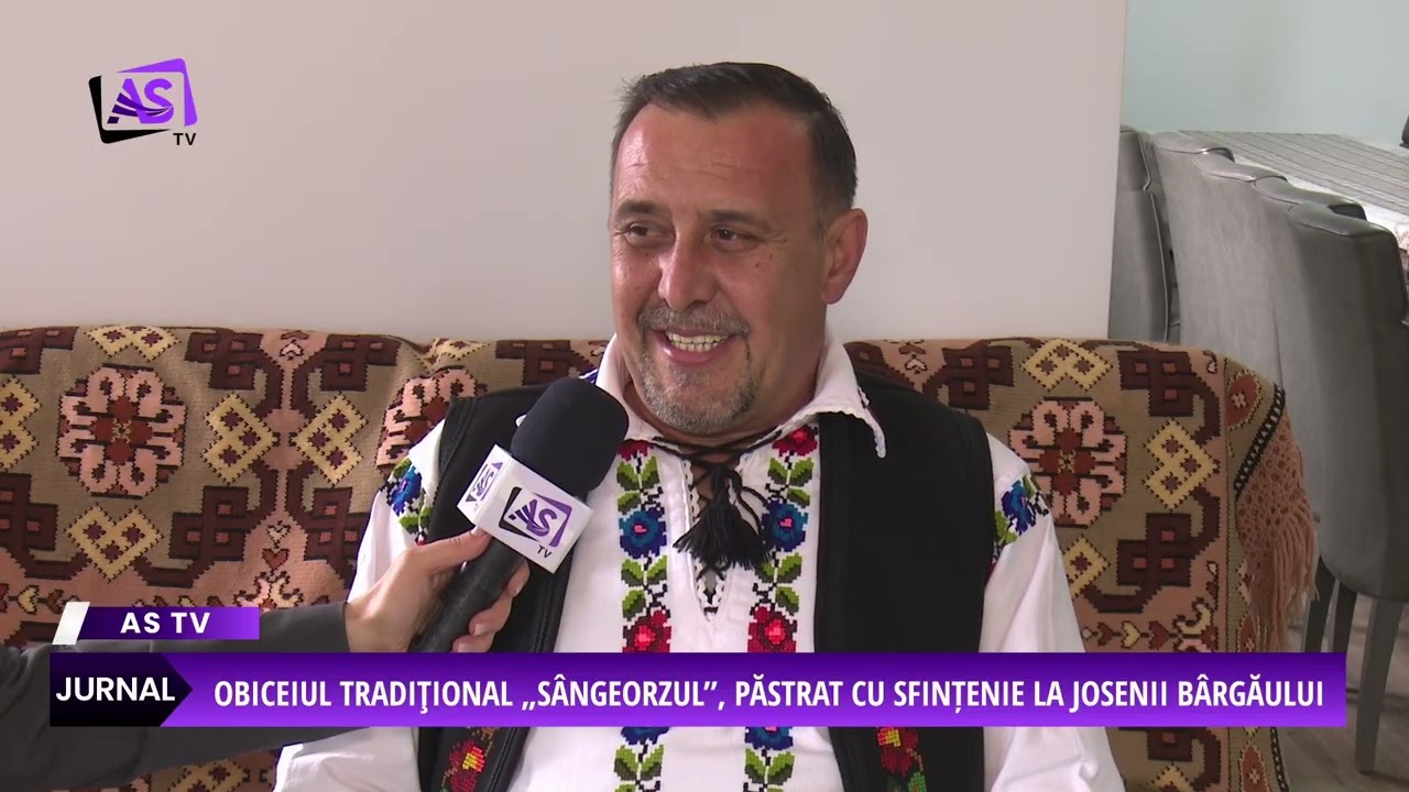 Obiceiul tradiţional „Sângeorzul”, păstrat cu sfințenie la Josenii Bârgăului
