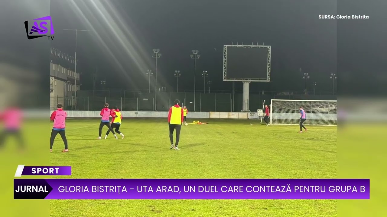 Gloria Bistrița - UTA Arad, un duel care contează pentru grupa B