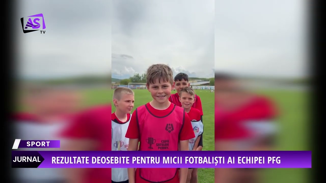 Rezultate deosebite pentru micii fotbaliști ai echipei PFG
