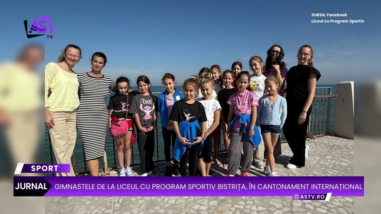 Gimnastele de la Liceul cu Program Sportiv Bistrița, în Cantonament internațional