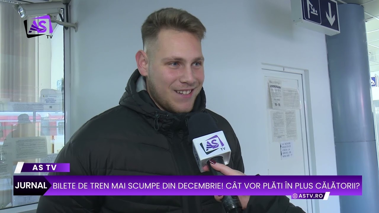 Bilete de tren mai scumpe din decembrie! Cât vor plăti în plus călătorii?