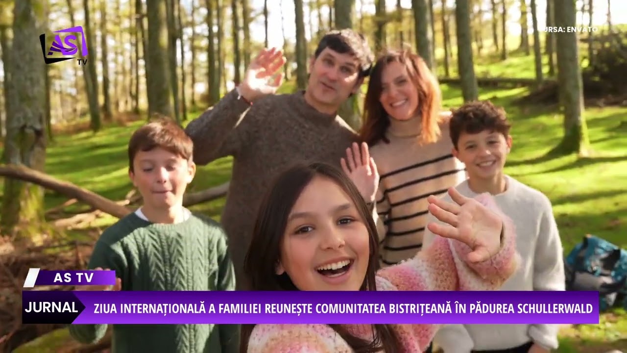 Ziua Internațională a Familiei reunește comunitatea bistrițeană în pădurea Schullerwald