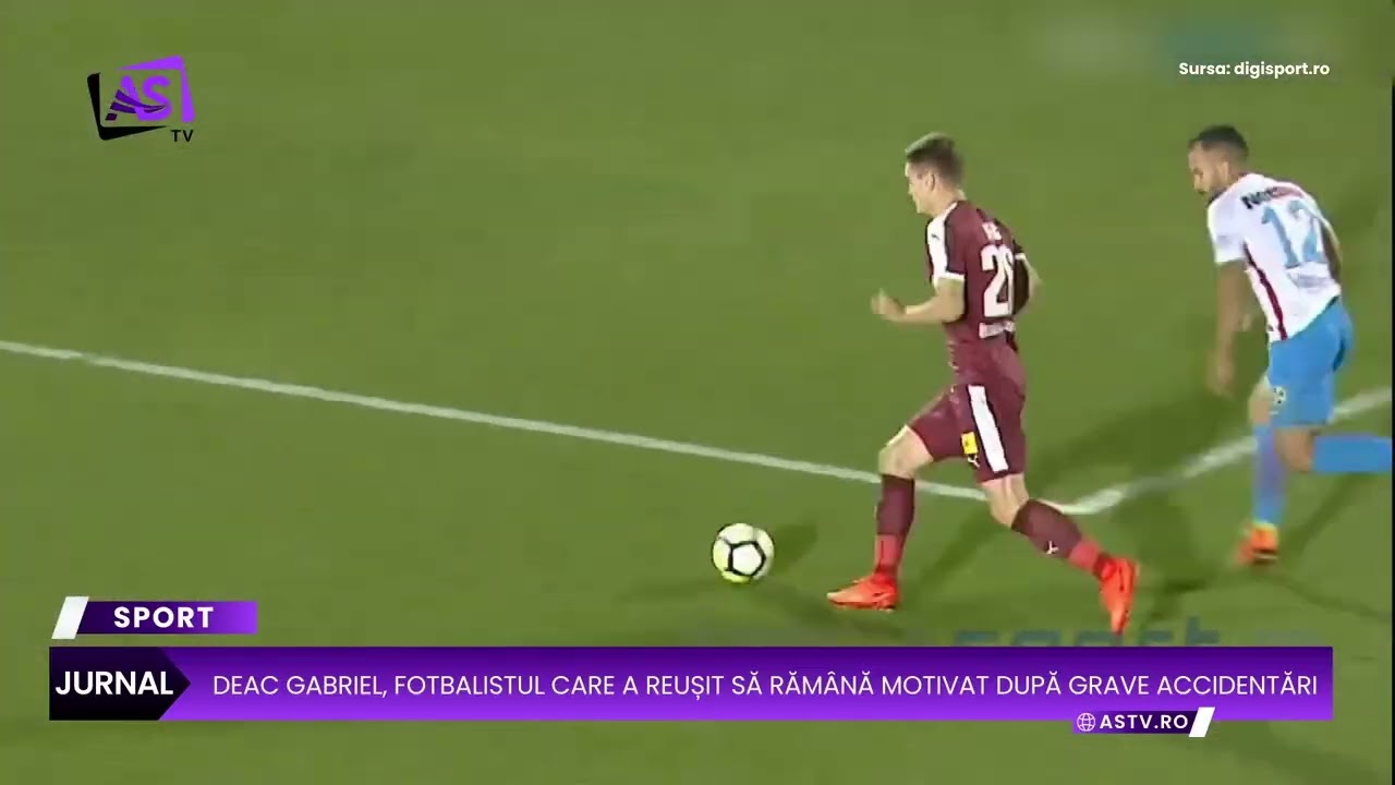 Deac Gabriel, fotbalistul care a reușit să rămână motivat după grave  accidentări