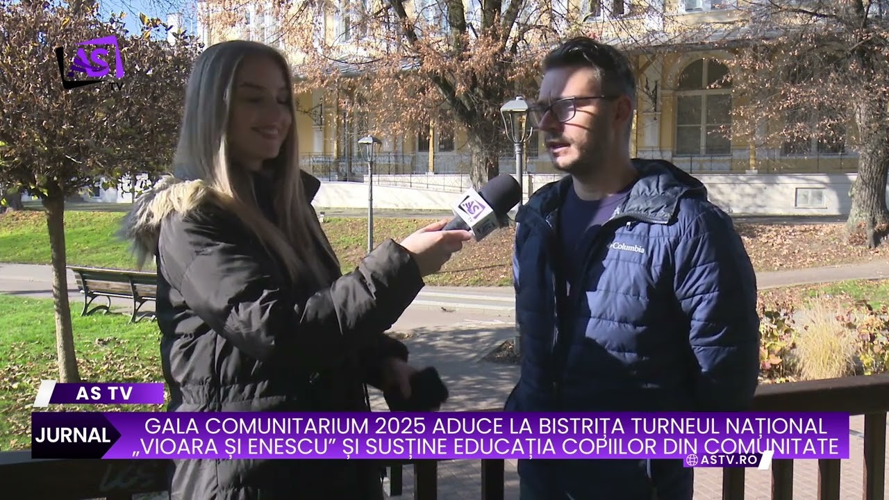 Gala Comunitarium 2025 aduce la Bistrița turneul național „Vioara și Enescu”
