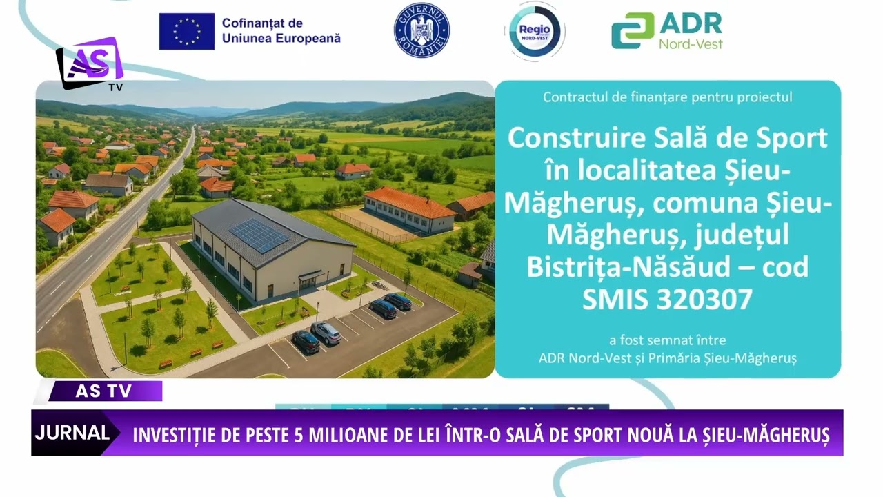 Investiție de peste 5 milioane de lei într-o sală de sport nouă la Șieu-Măgheruș