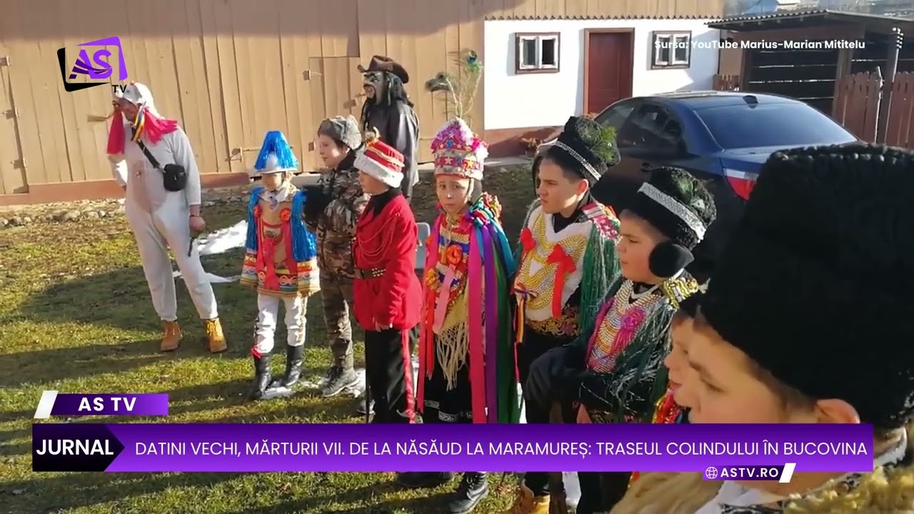 Datini vechi, mărturii vii. De la Năsăud la Maramureș: traseul colindului în Bucovina