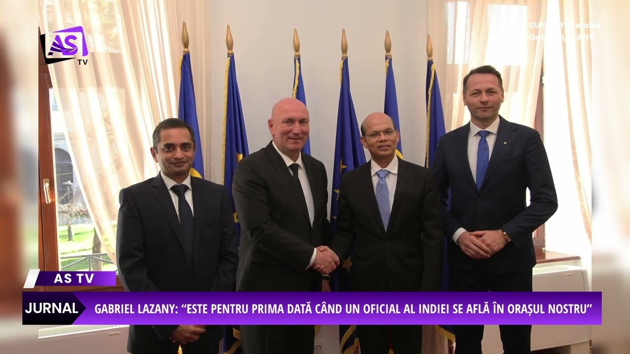 Ambasadorul Republicii India la București, în vizită la Bistrița