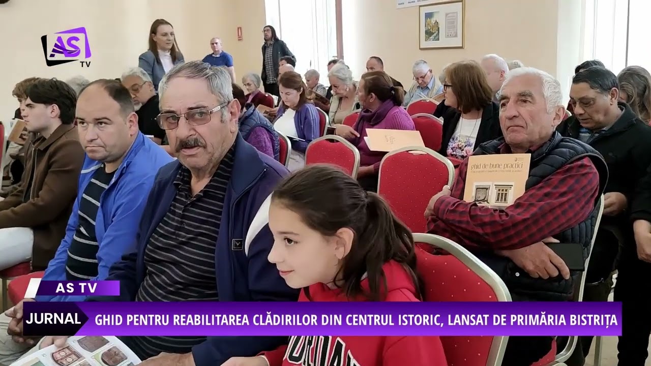 Ghid pentru reabilitarea clădirilor din centrul istoric, lansat de Primăria Bistrița
