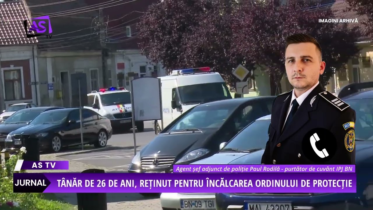 Tânăr de 26 de ani, reținut pentru încălcarea ordinului de protecție