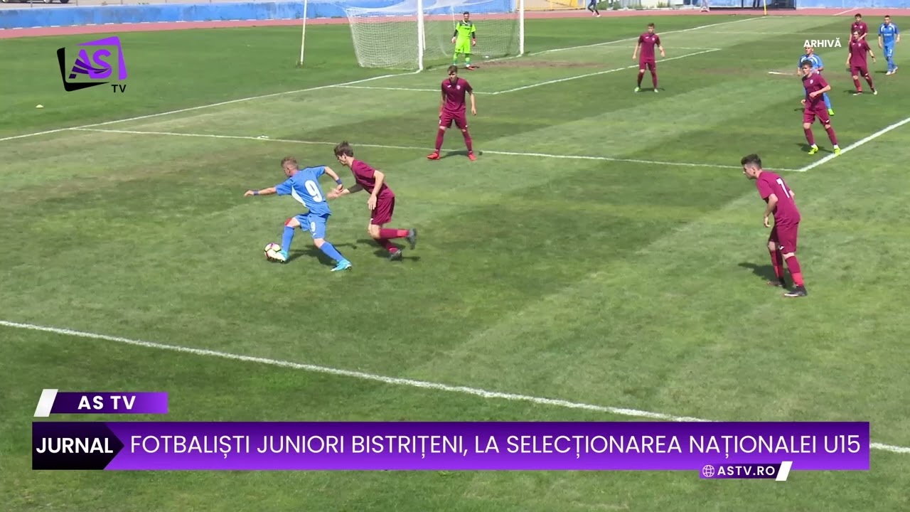 Fotbaliști juniori bistrițeni, la selecționarea naționalei U15
