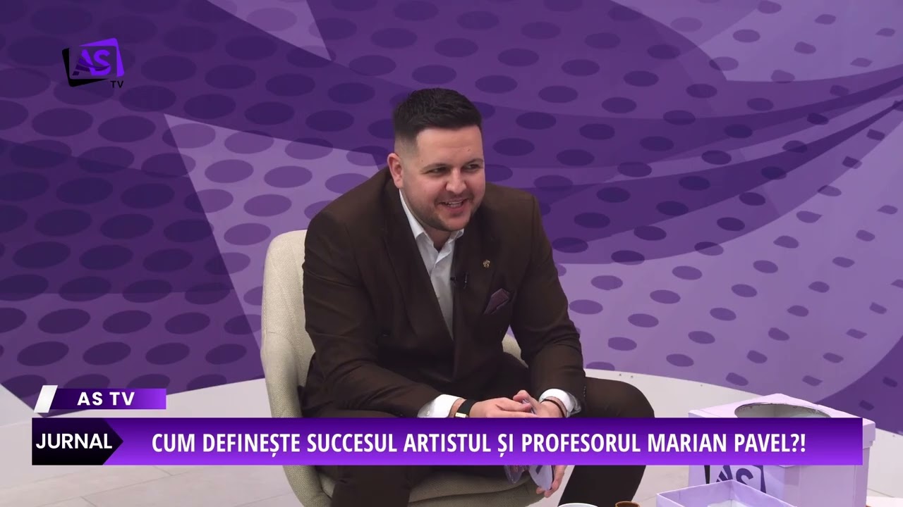 Cum definește succesul artistul și profesorul Marian Pavel?!