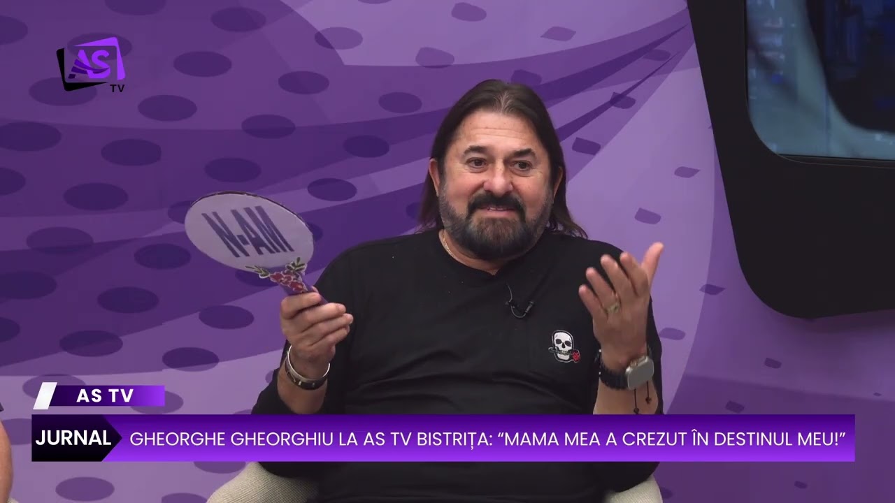 Gheorghe Gheorghiu la AS TV Bistrița: “Mama mea a crezut în destinul meu!”