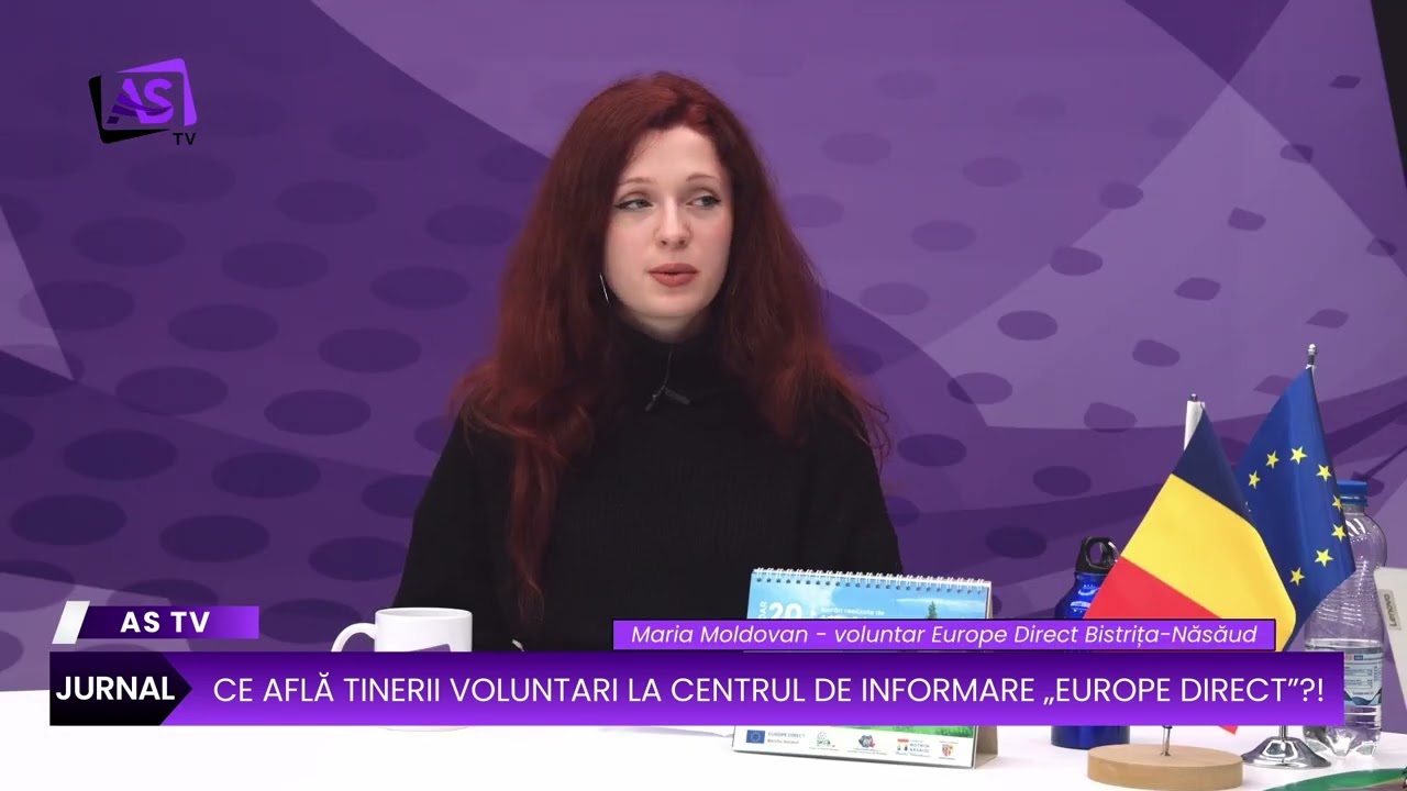 Ce află tinerii voluntari la Centrul de Informare „Europe Direct”?!