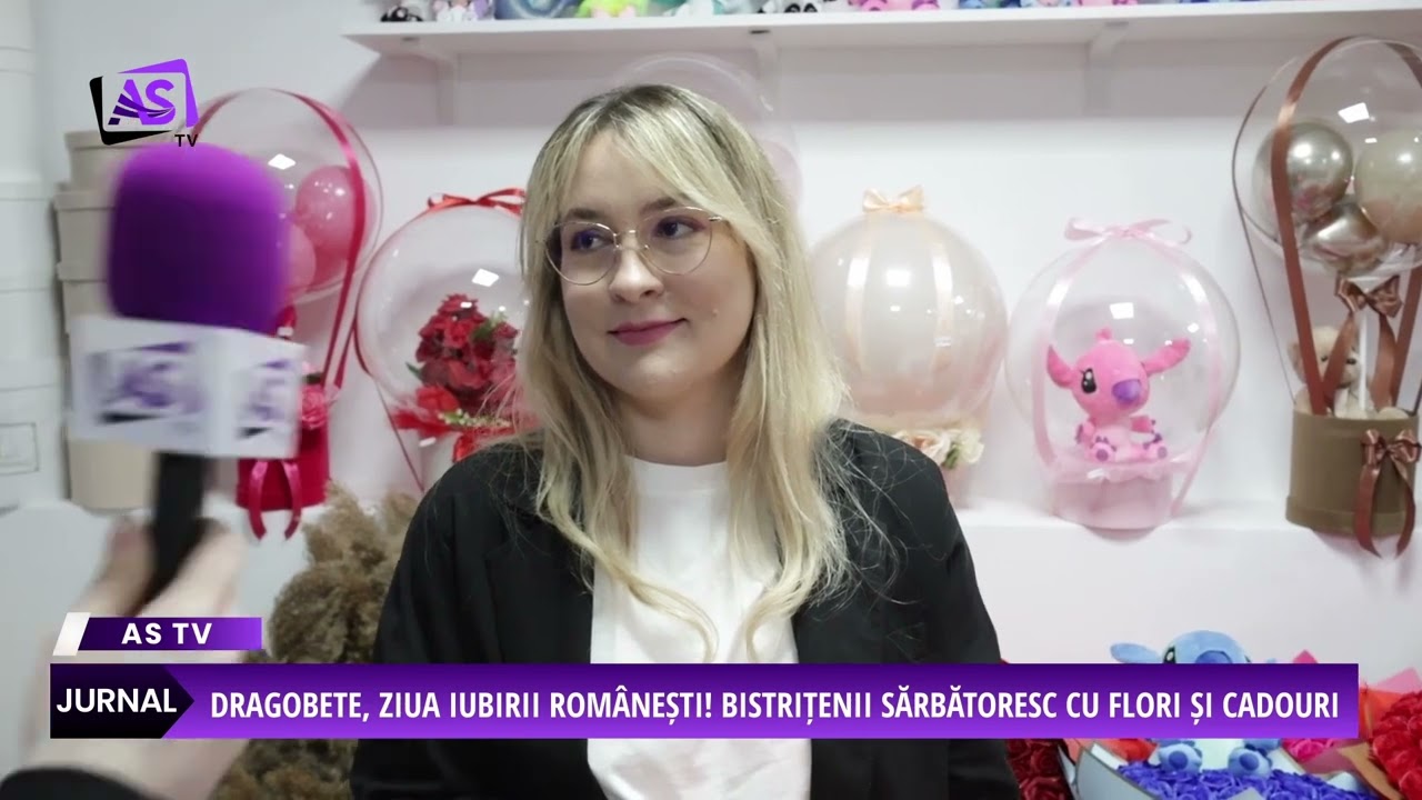 Dragobete, ziua iubirii românești! Bistrițenii sărbătoresc cu flori și cadouri