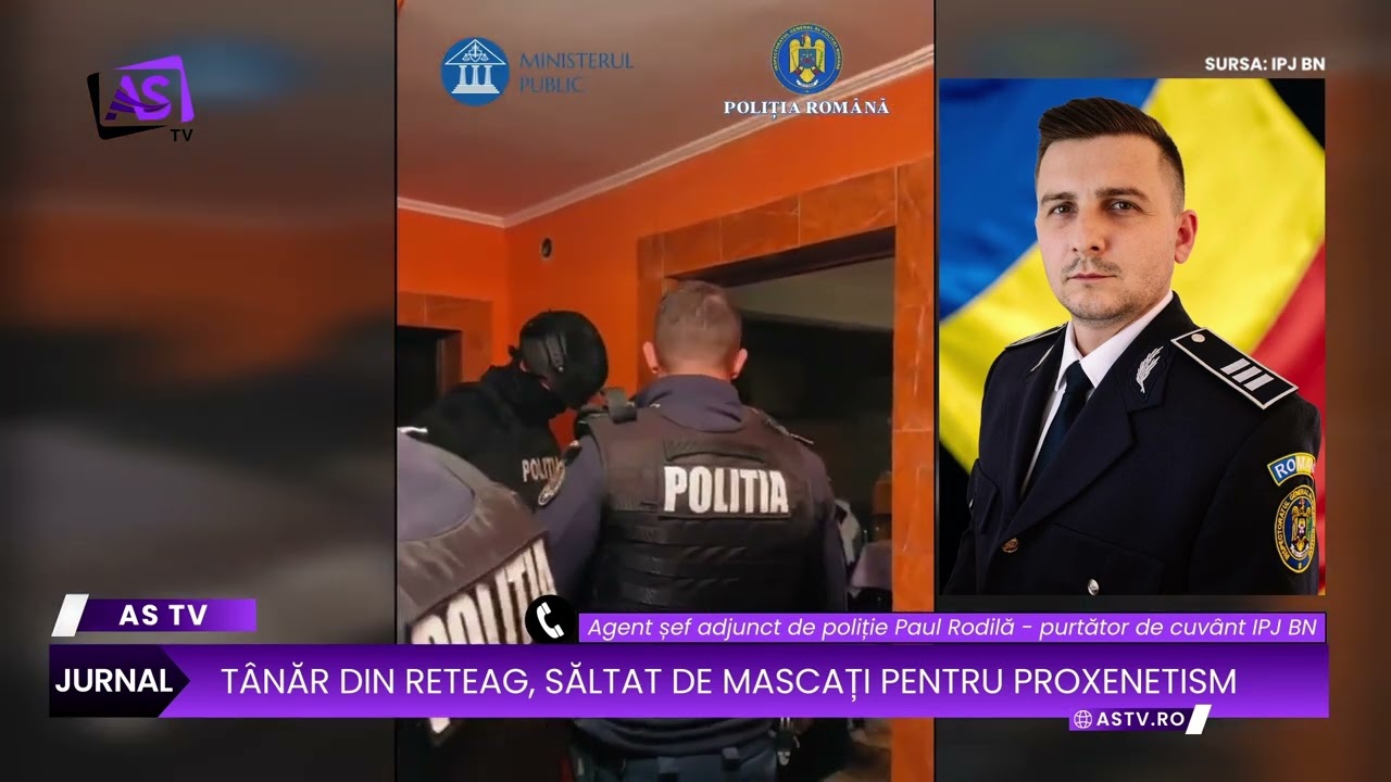 Tânăr din Reteag, arestat pentru proxenetism
