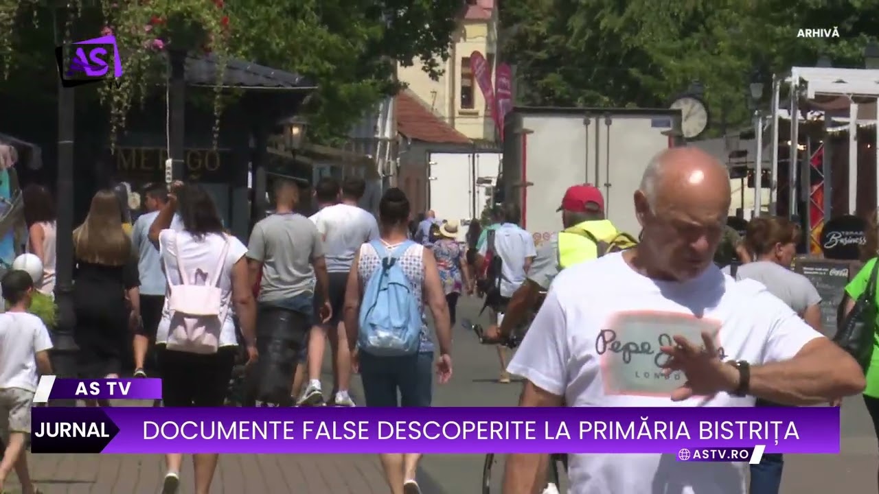 Documente false descoperite la Primăria Bistrița