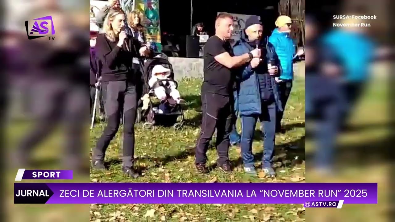 Zeci de alergători din Transilvania la “November Run” 2025
