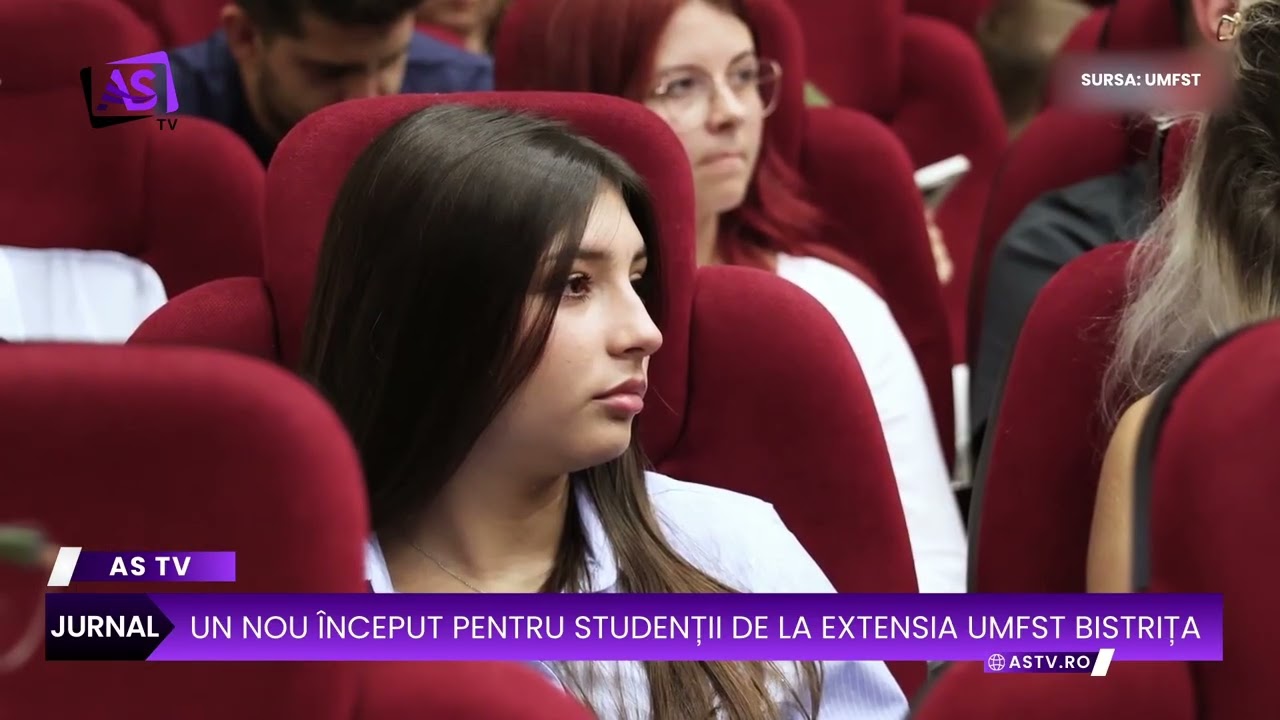 Un nou început pentru studenții de la Extensia UMFST Bistrița