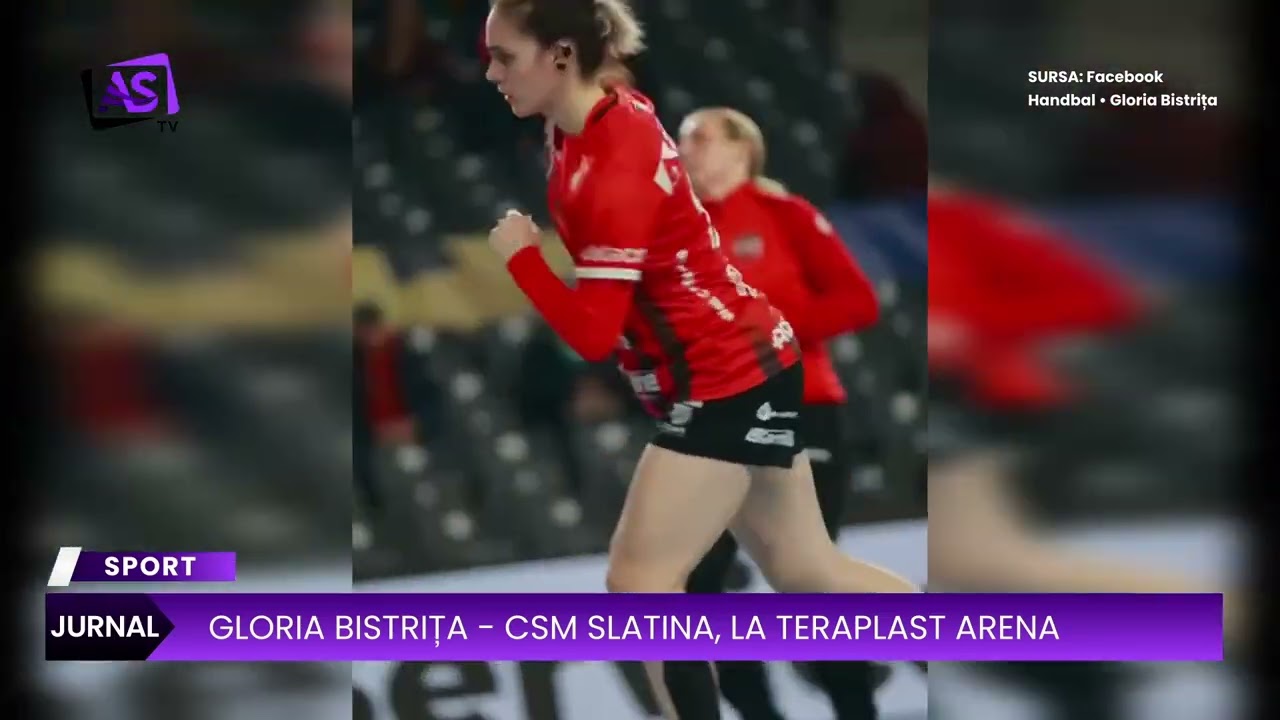 Gloria Bistrița - CSM Slatina, la TeraPlast Arena