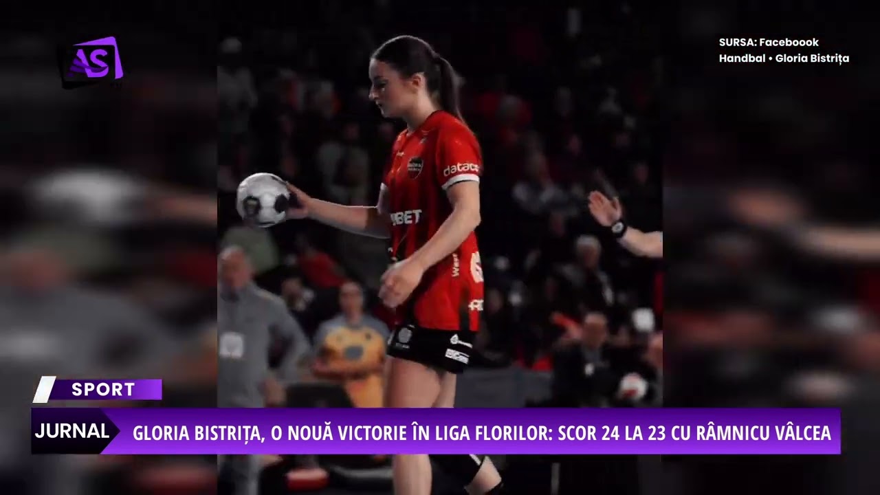 Gloria Bistrița, o nouă victorie în Liga Florilor: scor 24 la 23 cu Râmnicu Vâlcea