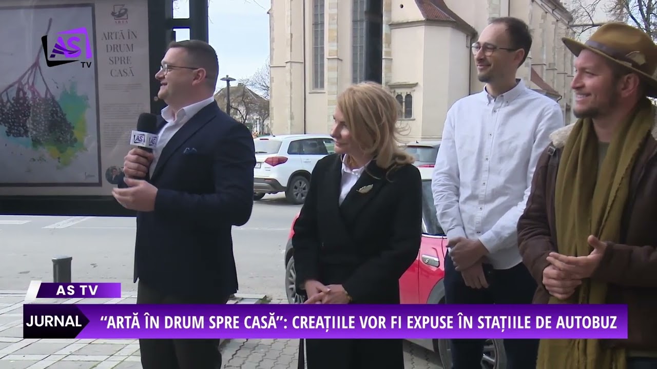 “Artă în drum spre casă”: creațiile vor fi expuse în stațiile de autobuz