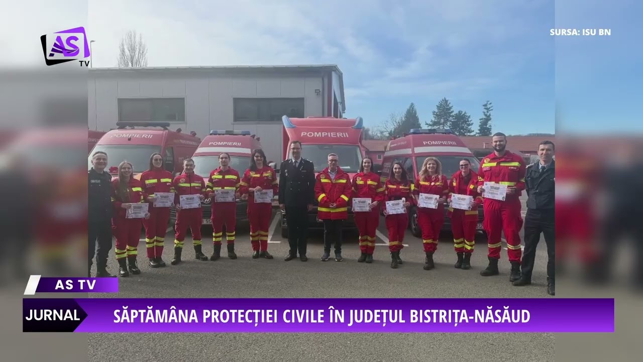 Săptămâna Protecției Civile în județul Bistrița-Năsăud