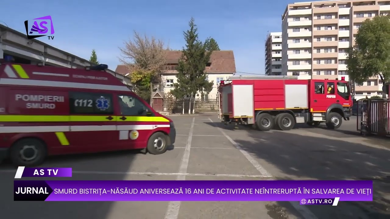 SMURD Bistrița-Năsăud aniversează 16 ani de activitate neîntreruptă în salvarea de vieți