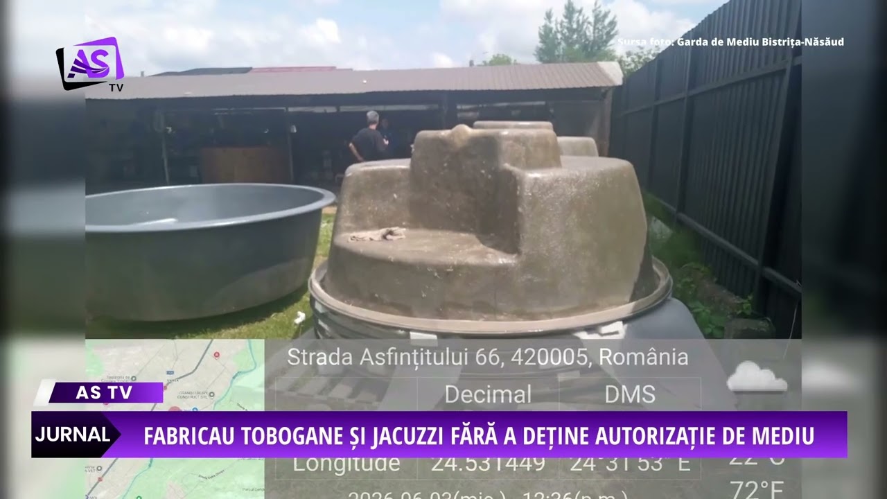 Două firme din Bistrița-Năsăud, amendate de comisarii Gărzii de Mediu