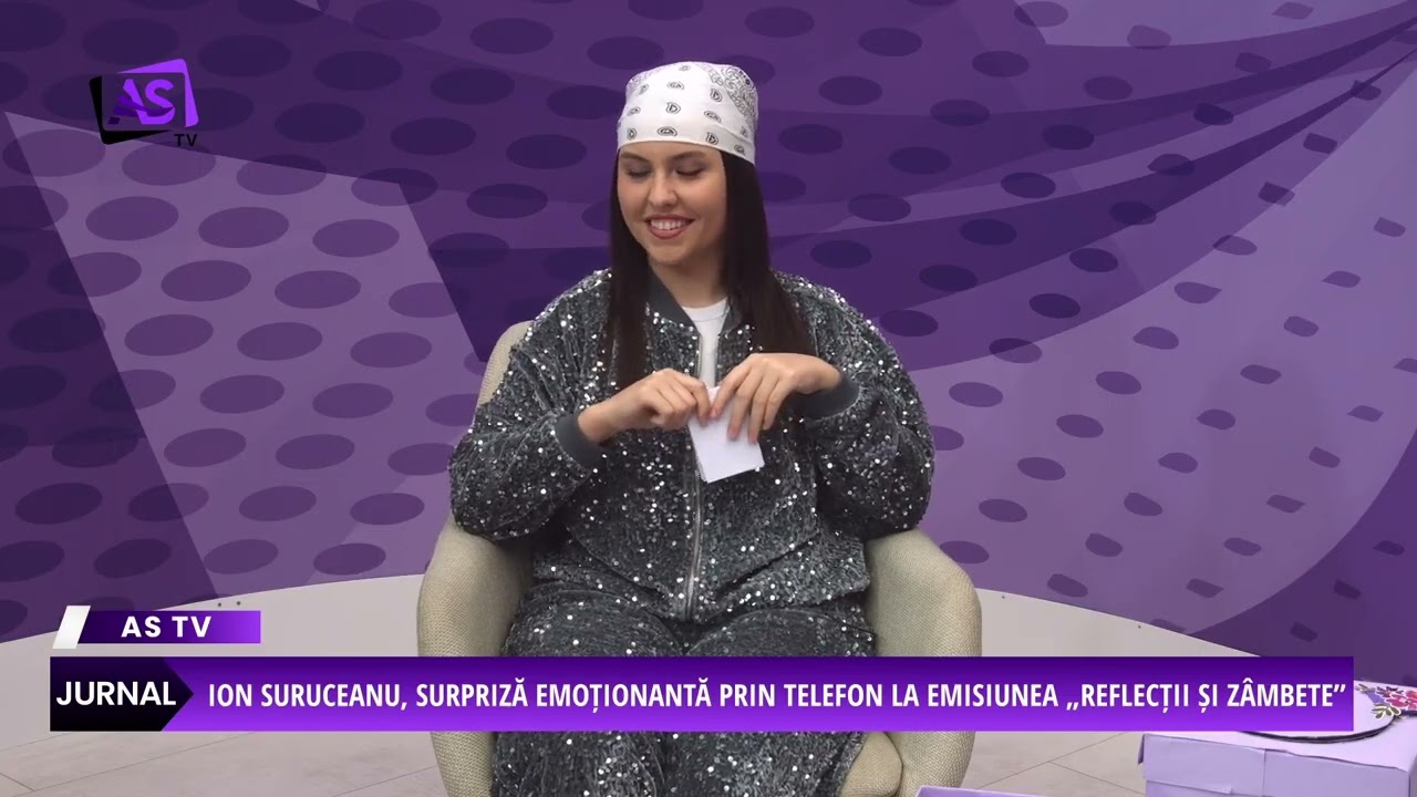 Ion Suruceanu, surpriză emoționantă prin telefon la emisiunea „Reflecții și Zâmbete”