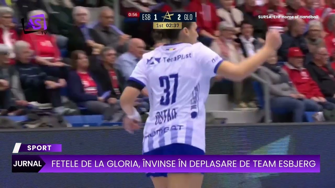 Fetele de la Gloria, învinse în deplasare de Team Esbjerg