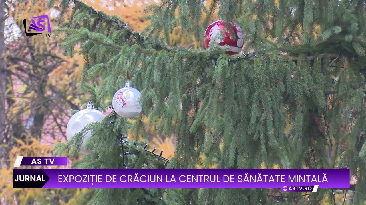Expoziție de Crăciun la Centrul de Sănătate Mintală