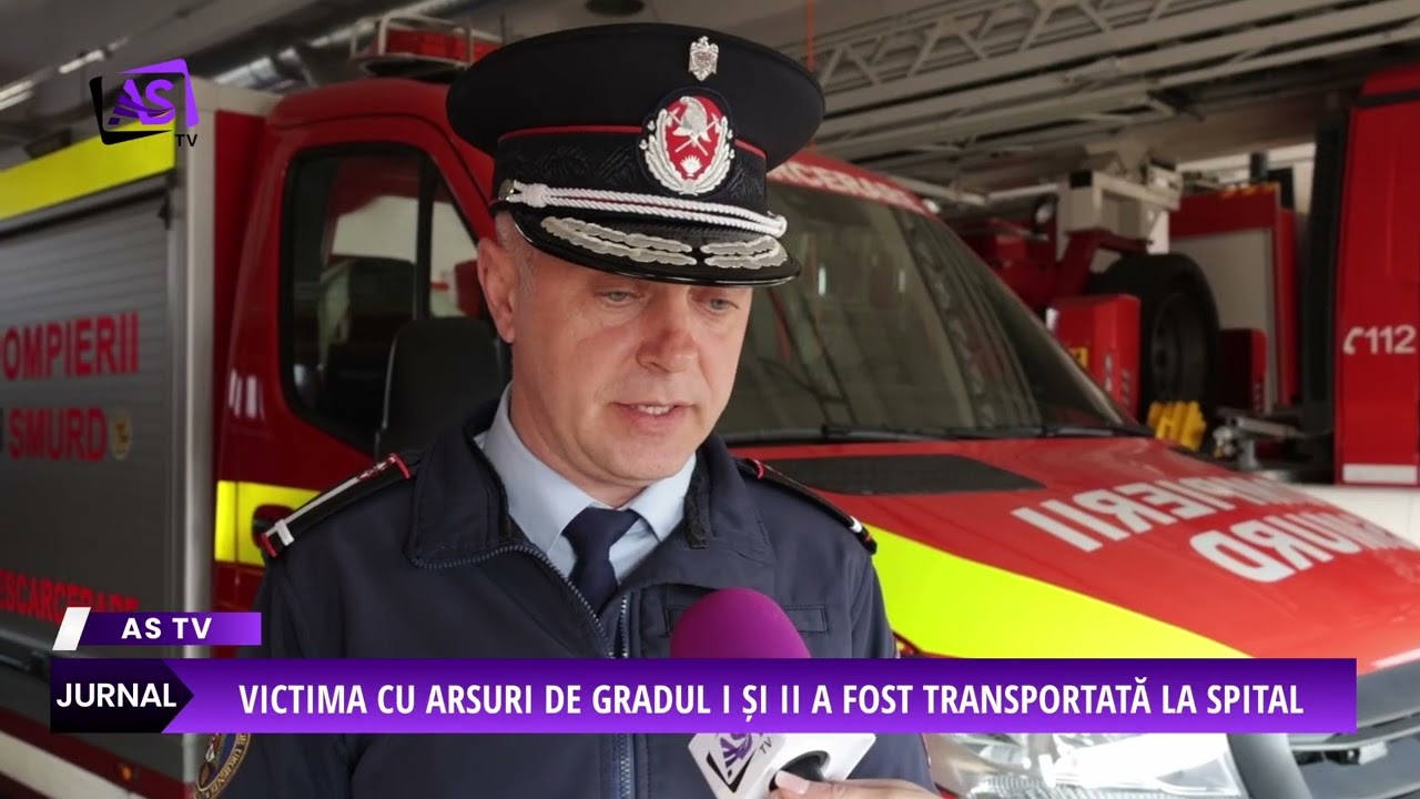 Incendiu la o casă din Agrieș! Un bărbat de 84 de ani a reușit să se salveze