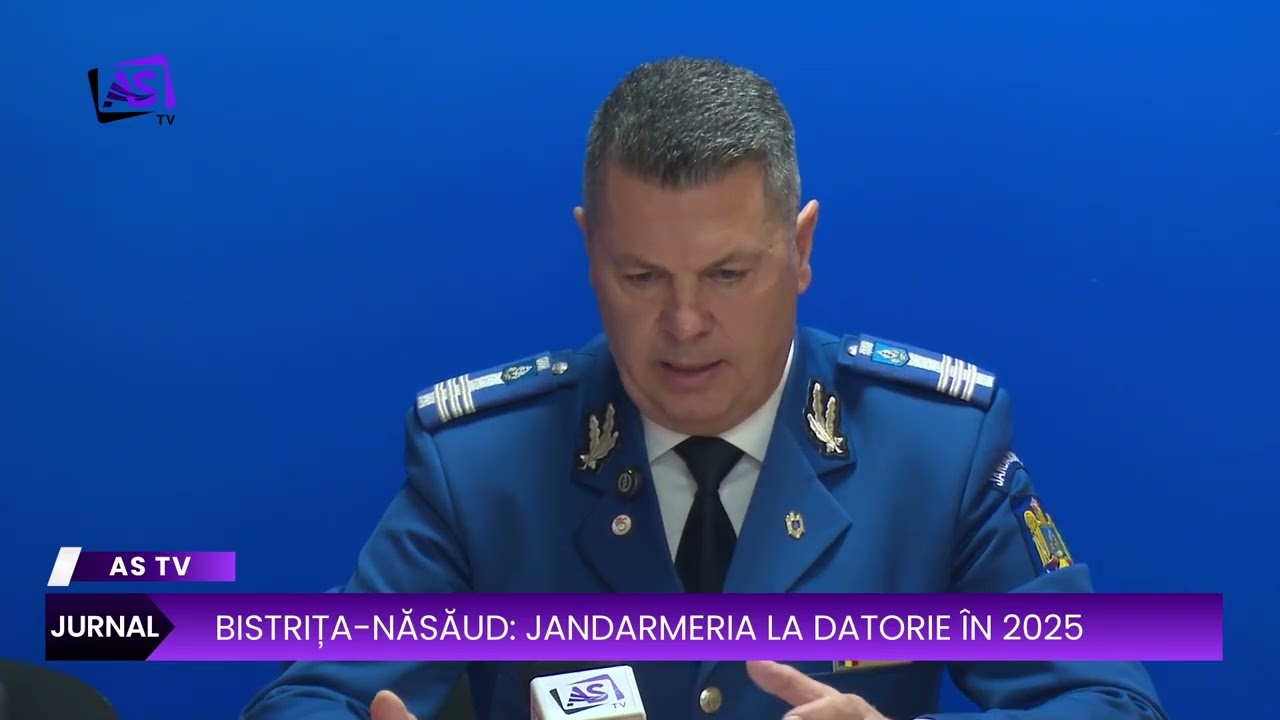 Bistrița-Năsăud: Jandarmeria la datorie în 2025