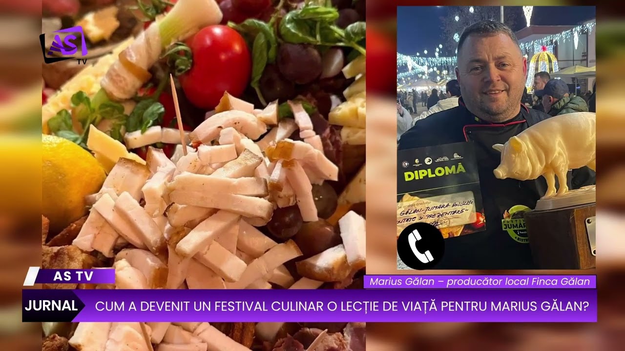 Cum a devenit un festival culinar o lecție de viață pentru Marius Gălan?
