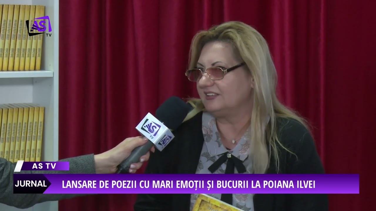 Lansare de poezii cu mari emoții și bucurii la Poiana Ilvei