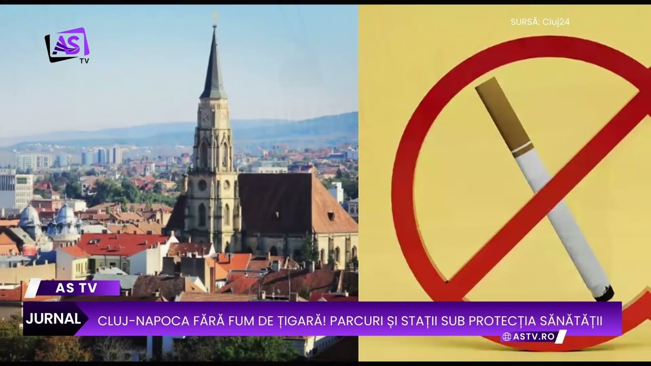 Cluj-Napoca fără fum de țigară! Parcuri și stații sub protecția sănătății