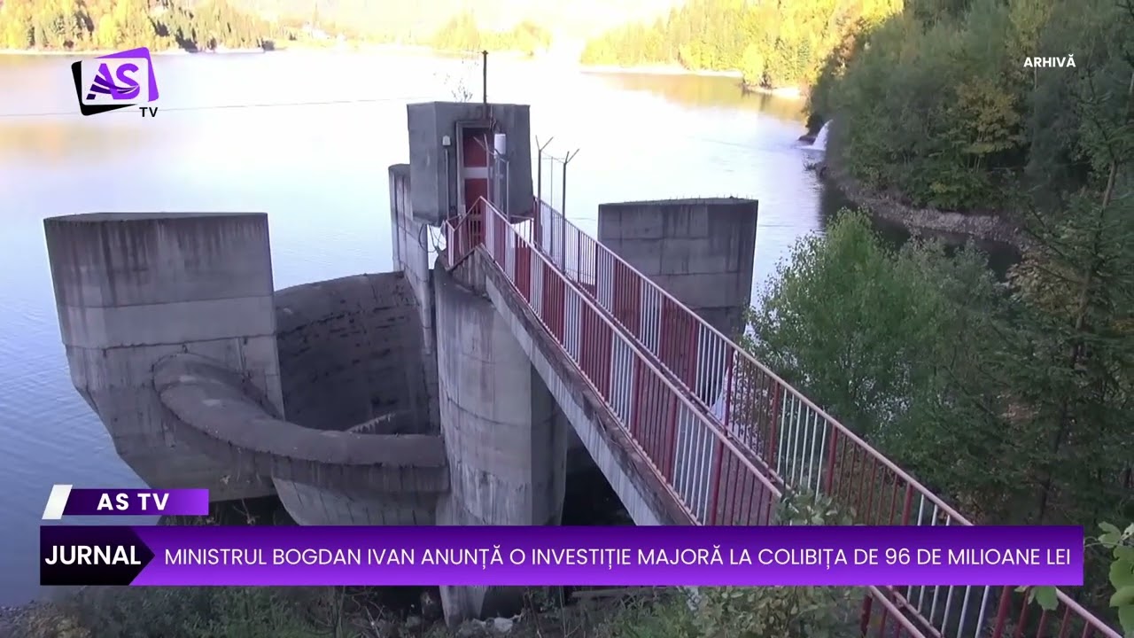 Ministrul Bogdan Ivan anunță o investiție majoră la Colibița de 96 de milioane lei