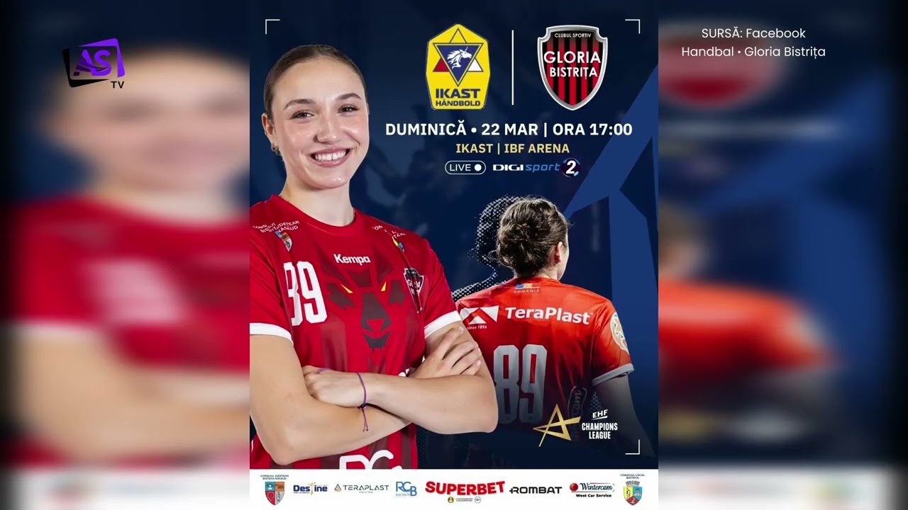 Luptă grea în Danemarca pentru handbalistele de la Gloria Bistrița