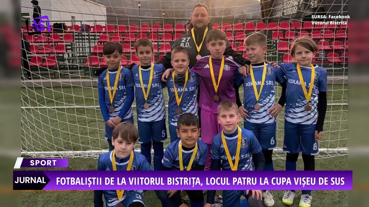 Fotbaliștii de la Viitorul Bistrița, locul patru la Cupa Vișeu de Sus