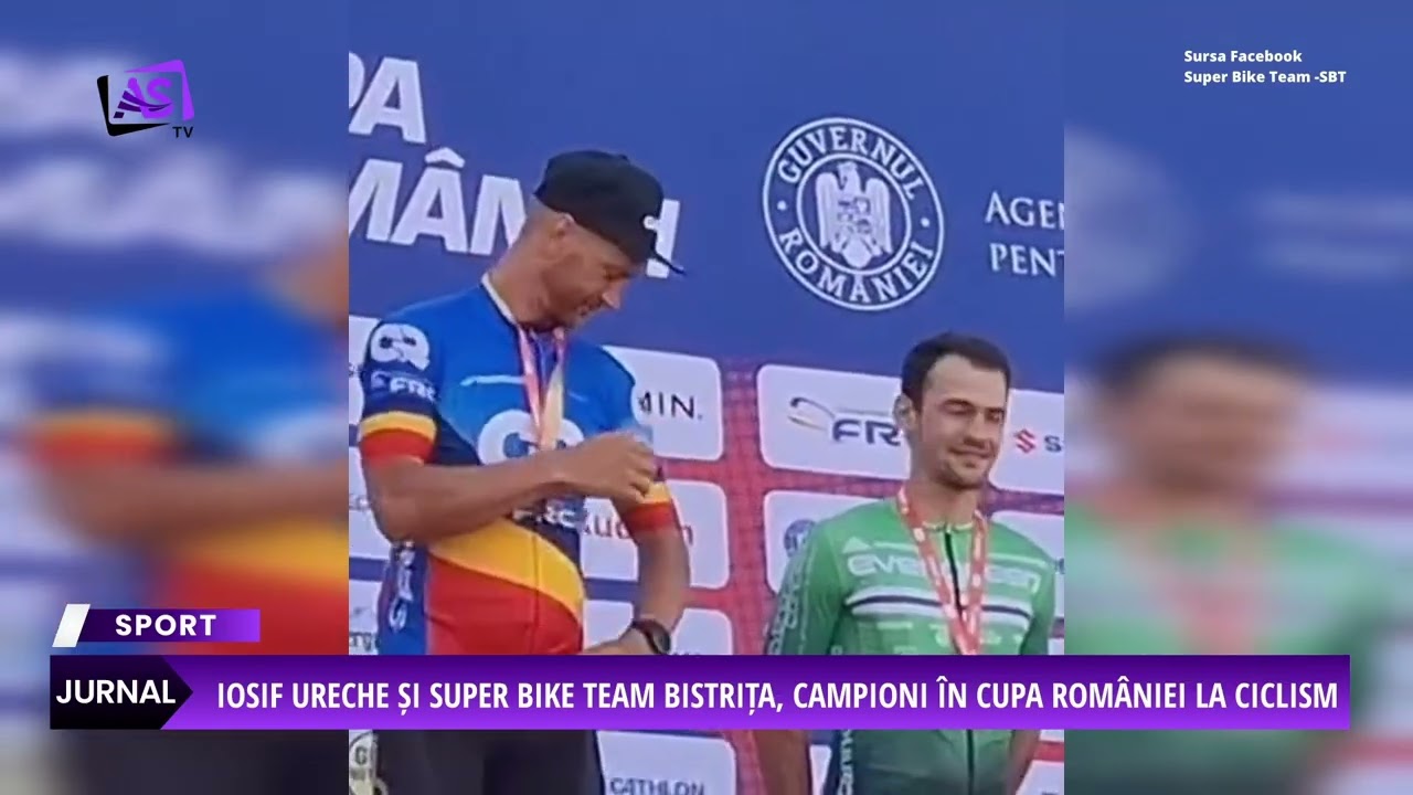 Iosif Ureche și Super Bike Team Bistrița, campioni în Cupa României la Ciclism