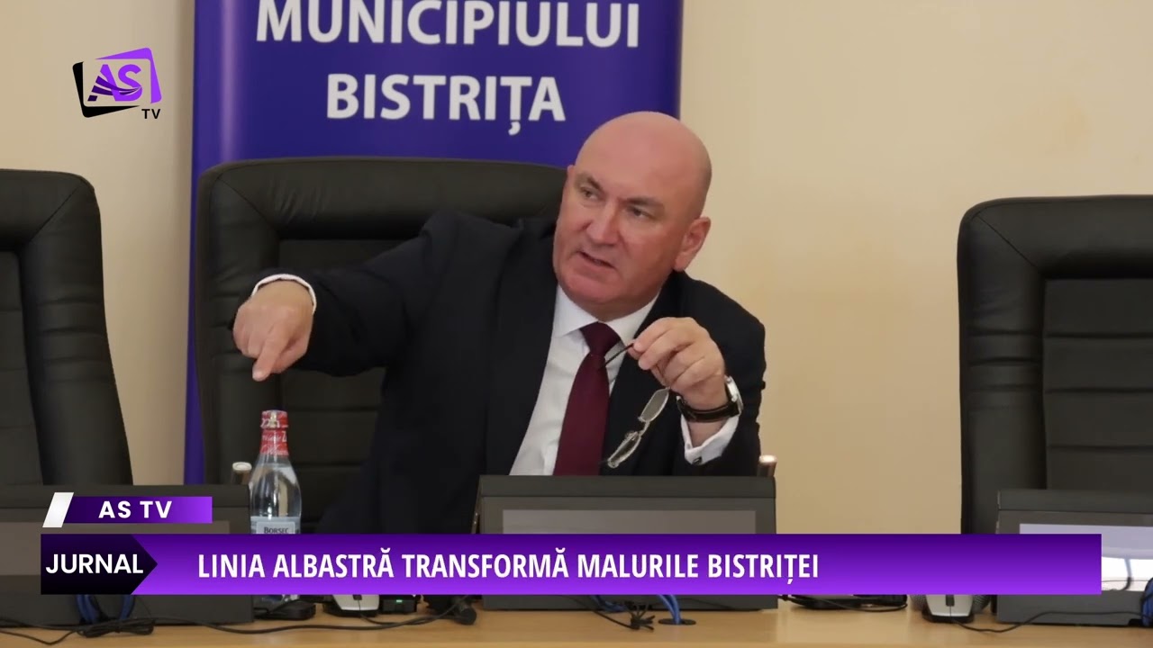 Linia Albastră transformă malurile Bistriței