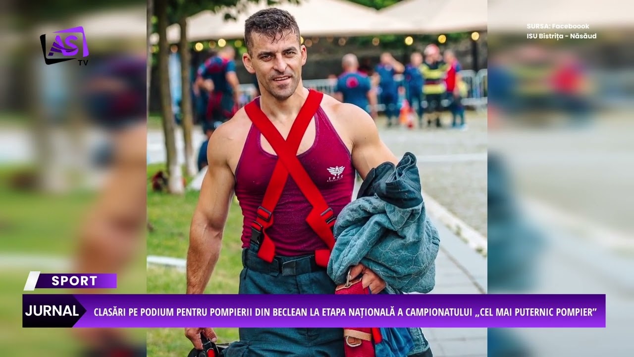 Clasări pe podium pentru pompierii din Beclean la etapa națională a campionatului