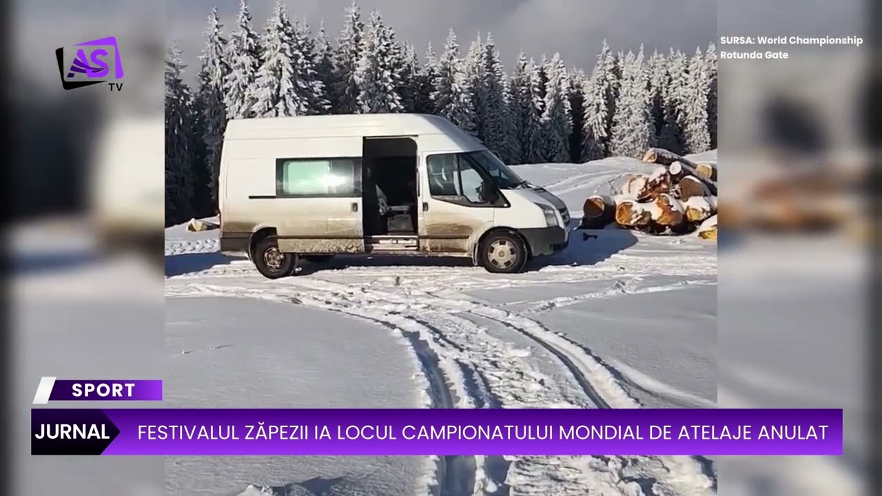 Festivalul Zăpezii ia locul Campionatului Mondial de atelaje anulat