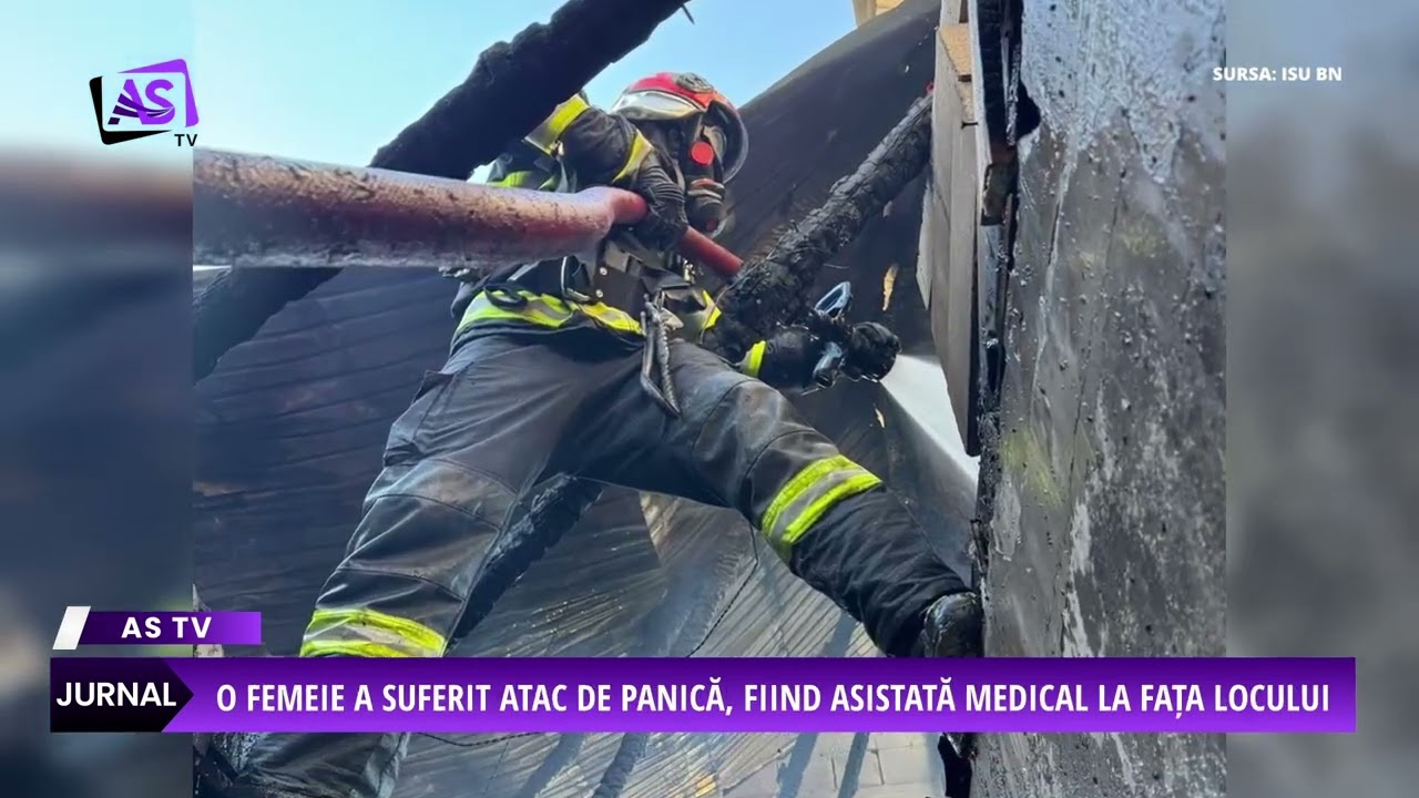 Incendiu de proporții la Crainimăt, în comuna Șieu-Măgheruș