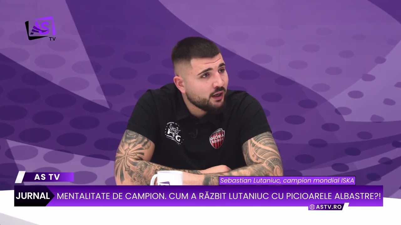 Mentalitate de campion. Cum a răzbit Lutaniuc cu picioarele albastre?!